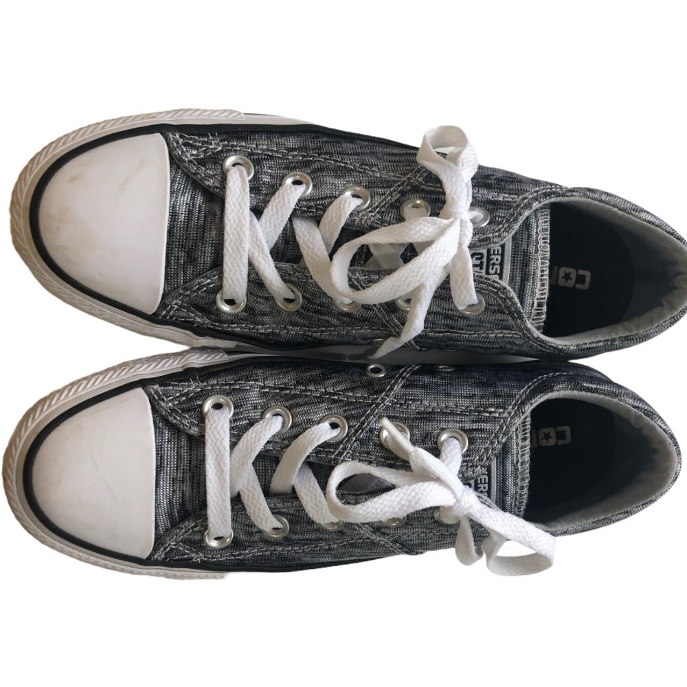 CONVERSE GRAY HEATHERED SHOES 6